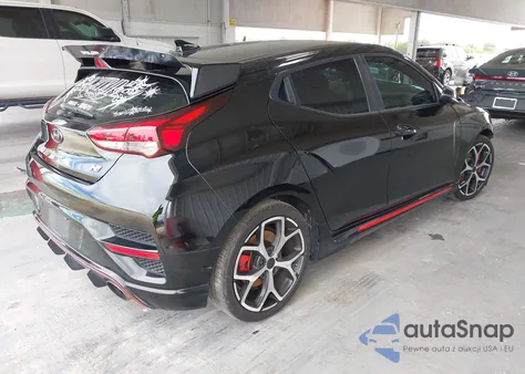 2020 Hyundai Veloster N z USA, uszkodzony, nr VIN KMHT36AH8LU004852